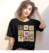 Nature Stamp Collection -Unisex Oversized Classic T-Shirt